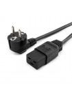 Кабель питания Cablexpert PC-186-C19 (Schuko–C19, 3×1.5 мм²)